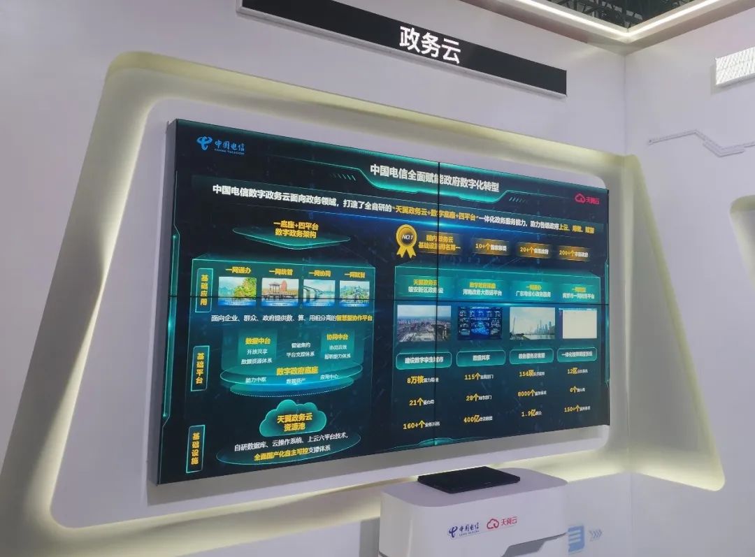 中国电信数字化赋能服务型政府迈向云上政务新时代