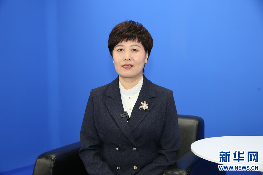 乌海市委副书记,市长崔景英.新华网 发(呼很苏力 摄)