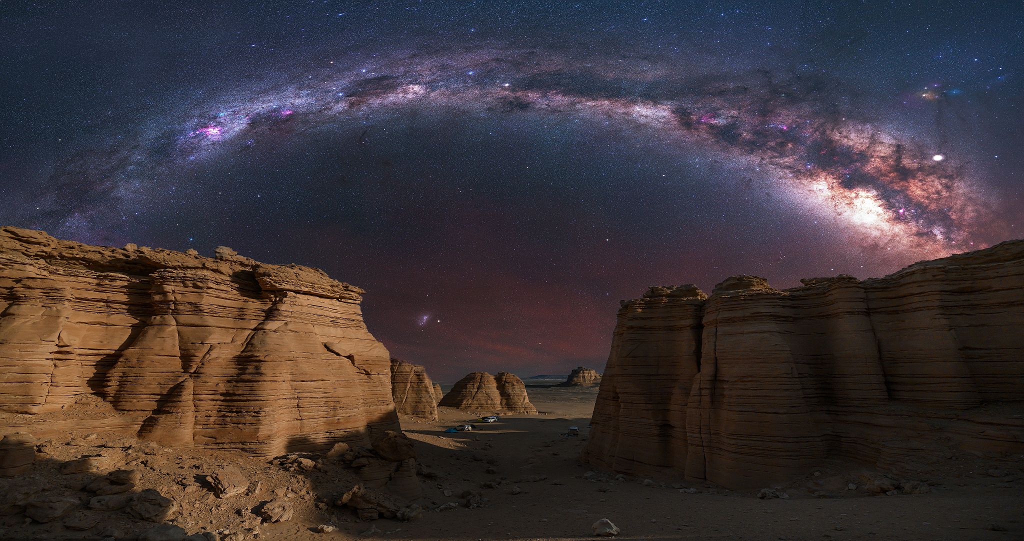 大海道无人区银河星空