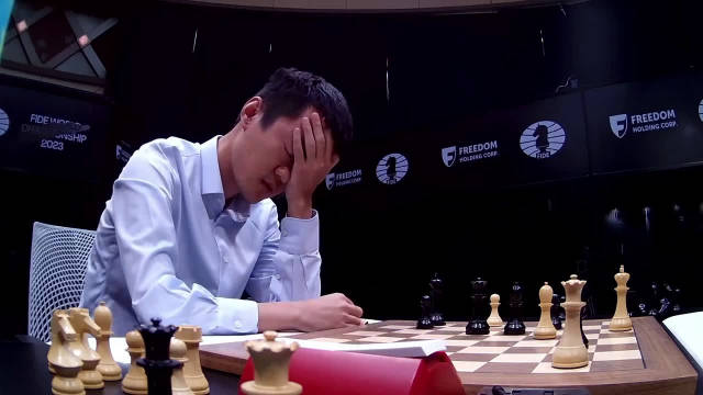 视频-丁立人夺冠泪洒赛场|丁立人|国际象棋|冠军赛_新浪新闻