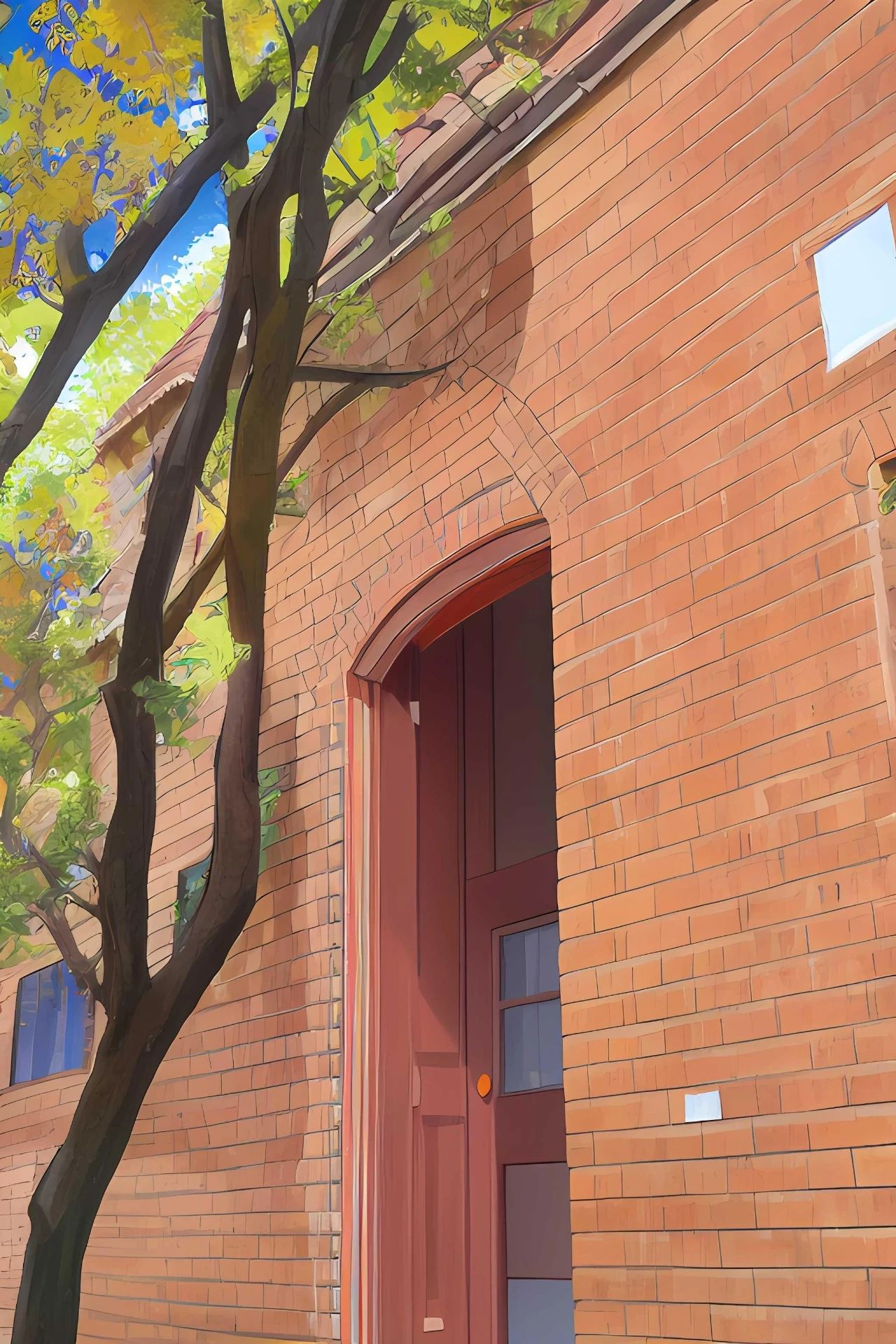 漫画中的校园一日