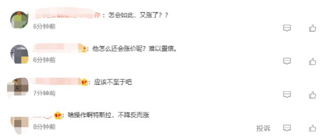 万万没想到！特斯拉突然宣布：涨价！网友：看不懂休闲区蓝鸢梦想 - Www.slyday.coM