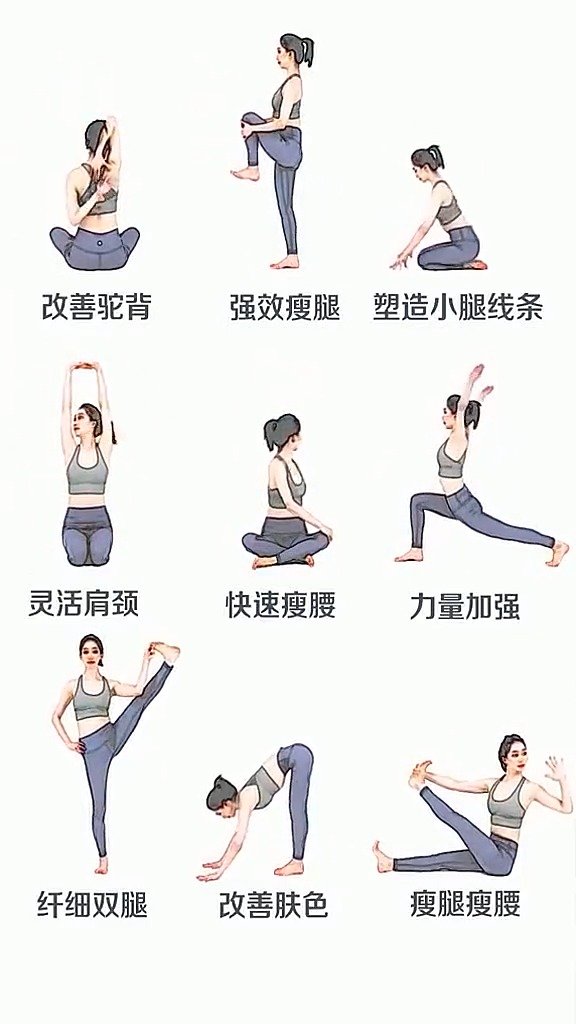 多种基础拉伸动作,放松全身肌群,提升柔韧性_新浪新闻