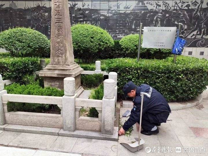 警钟长鸣！青年志愿者开展纪念“五三”惨案爱国主义教育活动休闲区蓝鸢梦想 - Www.slyday.coM