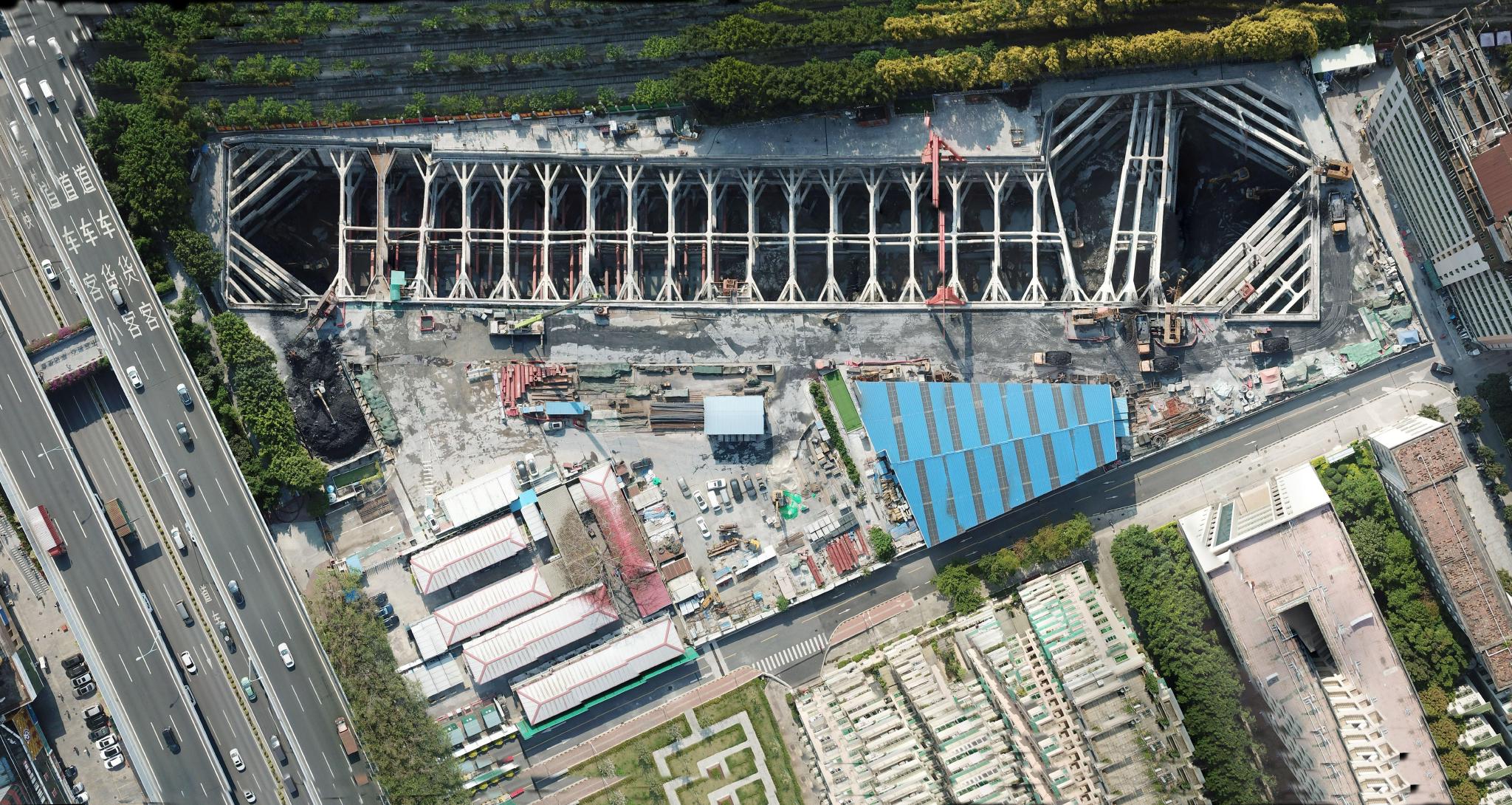 超五万广州地铁建设者“五一”驻守，两新线施工有新进展