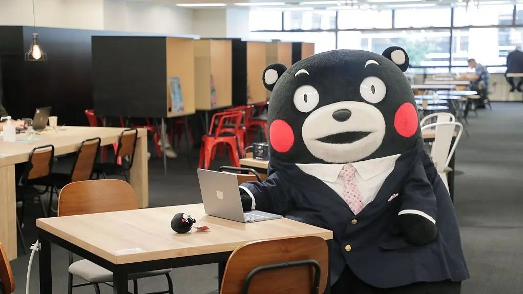观光公社(旅游发展局)5月3日邀请日本熊本县吉祥物"熊本熊"到访首尔