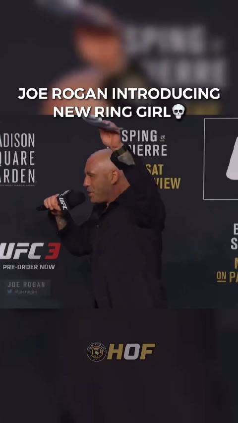 乔·洛根介绍UFC举牌女郎,最后一位是白大拿_新浪新闻