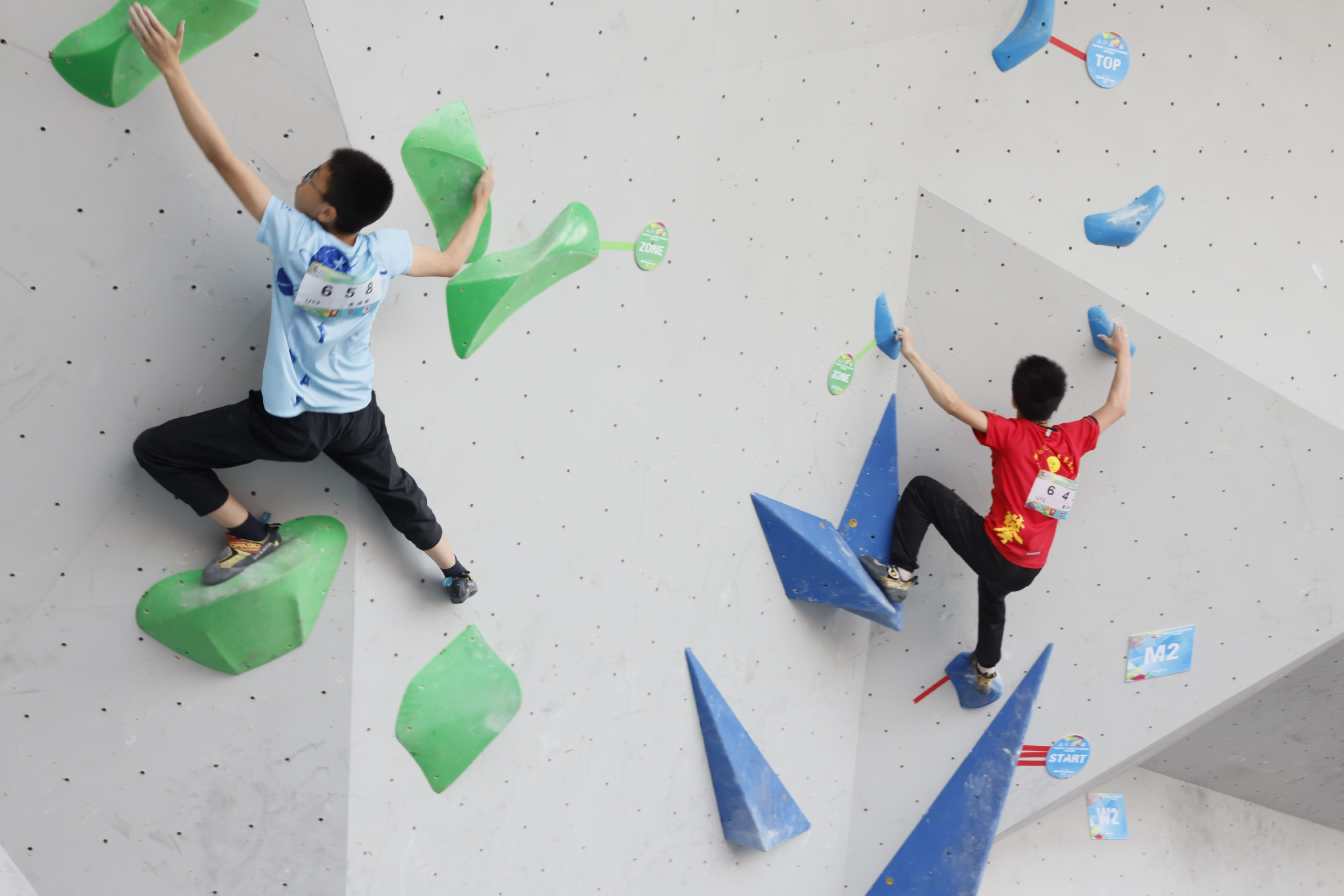 796人,全国青少年u系列攀岩联赛重庆站参赛人数创纪录|攀岩|攀岩联赛|