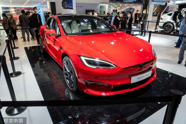 特斯拉model s.人民视觉 资料图