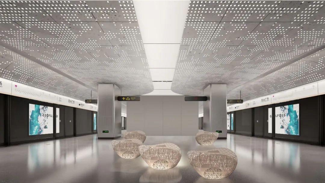 玉山广场站效果图