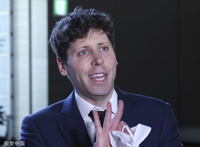 OpenAI首席执行官Sam Altman。视觉中国 资料图