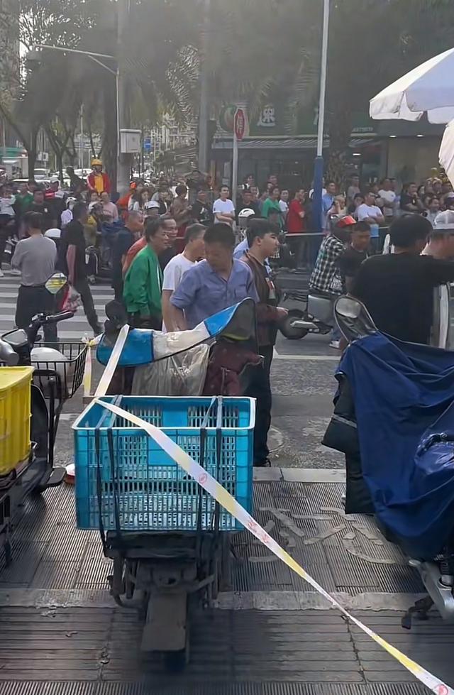 孙俪新戏剧组排场大，饭点拉警戒线封锁菜市场，引起附近居民抱怨