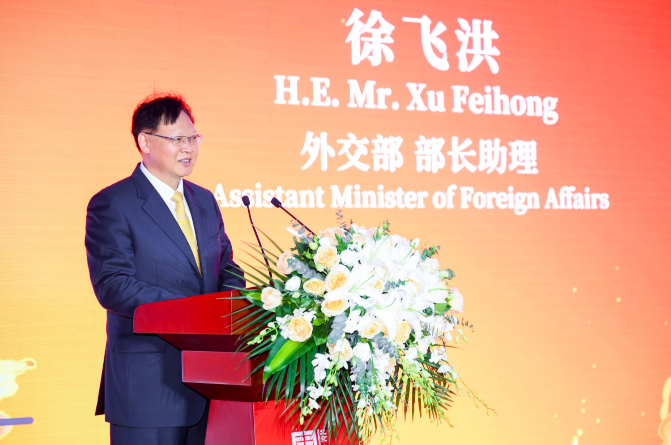 外交部部长助理徐飞洪致辞