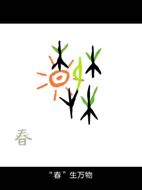 藏在甲骨文里的春,夏,秋,冬,古人真的很有智慧!