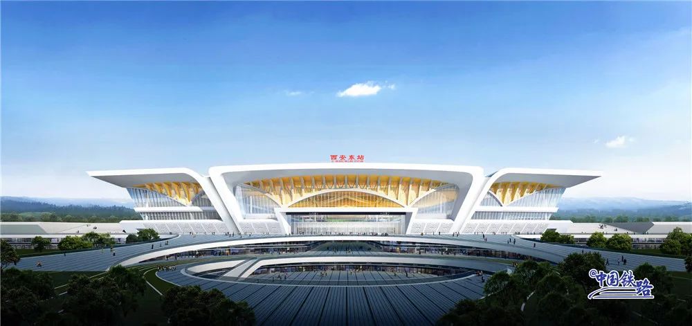 刚刚这座超大型高铁站站房正式开建