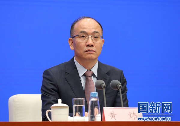 国家粮食和物资储备局副局长黄炜.徐想/摄