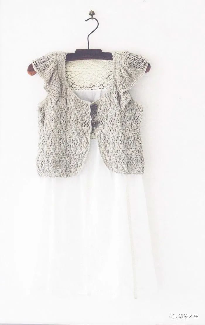 三季皆可搭,清爽百搭的森系女士钩针马甲背心教程合集__财经头条