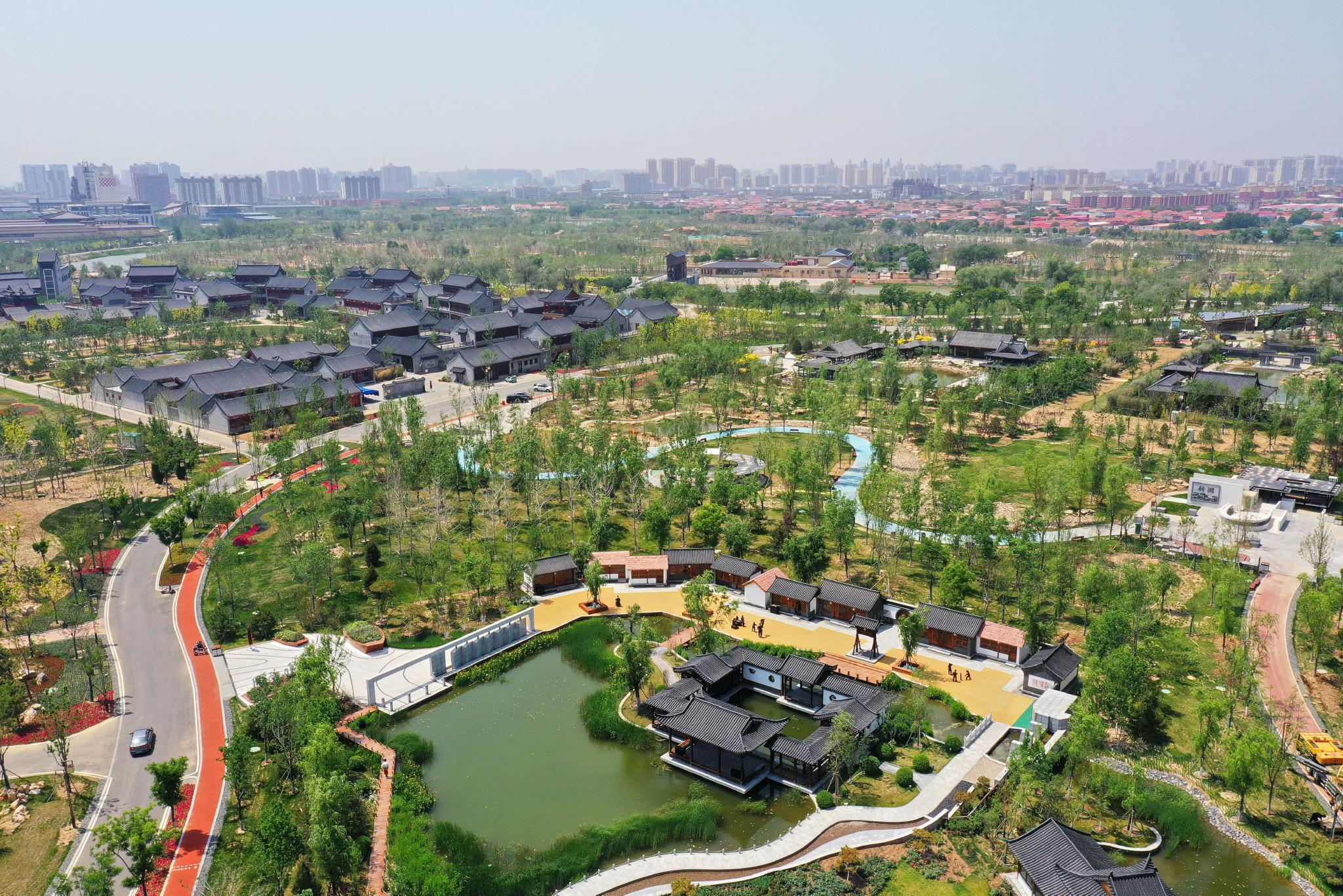 河北沧州大运河畔添新景