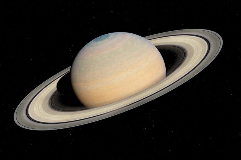 土星冲太阳图片