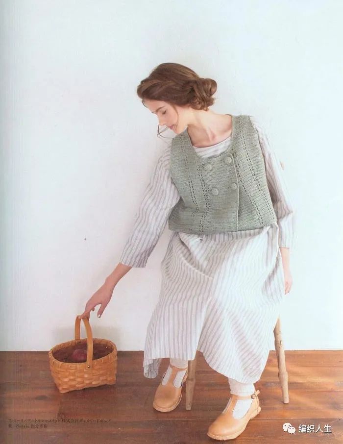 三季皆可搭,清爽百搭的森系女士钩针马甲背心教程合集__财经头条