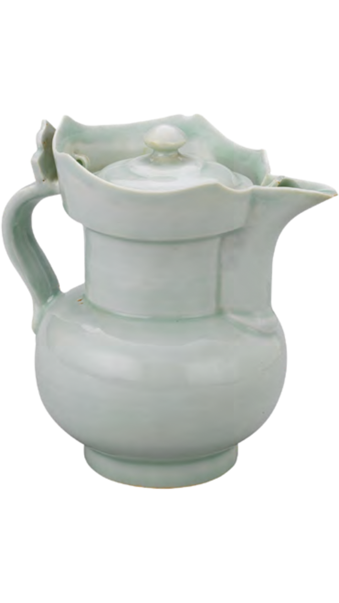 青白釉僧帽壶&nbsp;首都博物馆藏