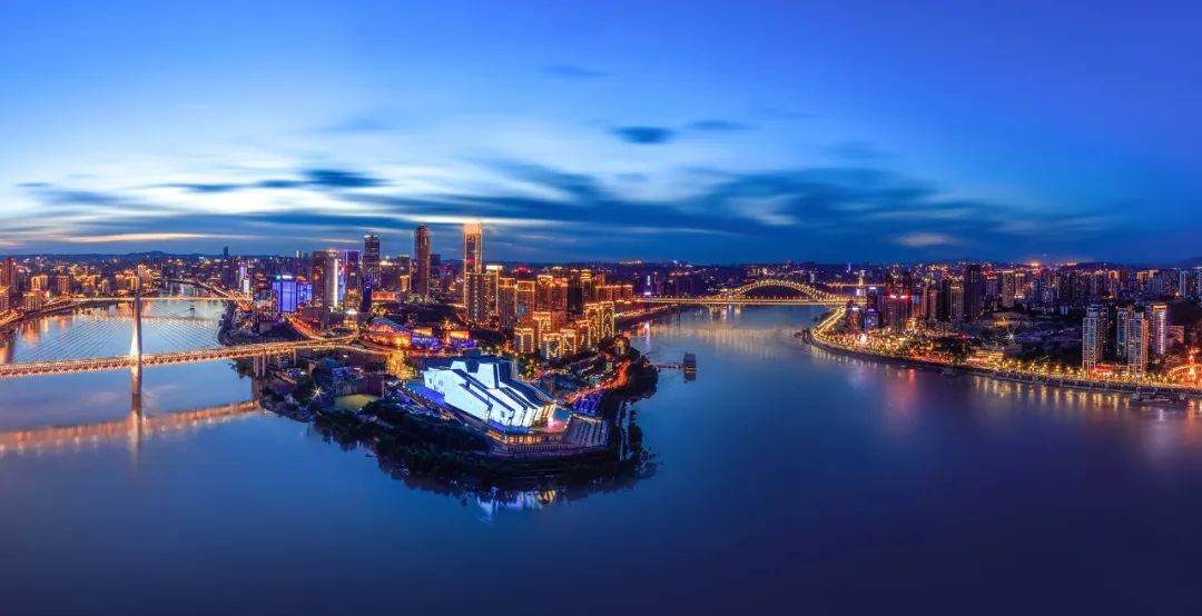 重庆江北嘴全景 重庆城市影像师张坤琨 摄