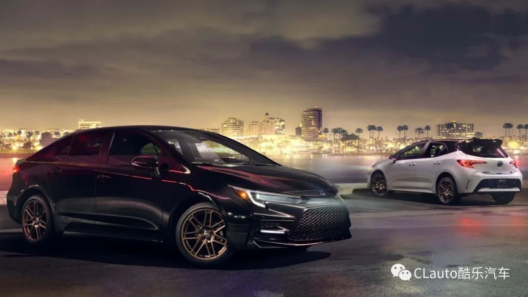 丰田发布全新卡罗拉暗影版,青铜轮圈 暗黑徽章,如同黑夜魅影 | 酷乐