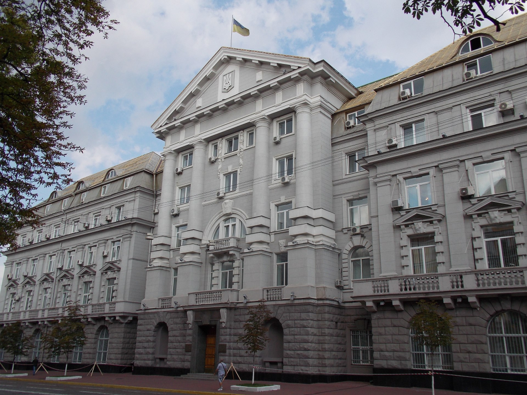 乌克兰国家安全局大楼 资料图