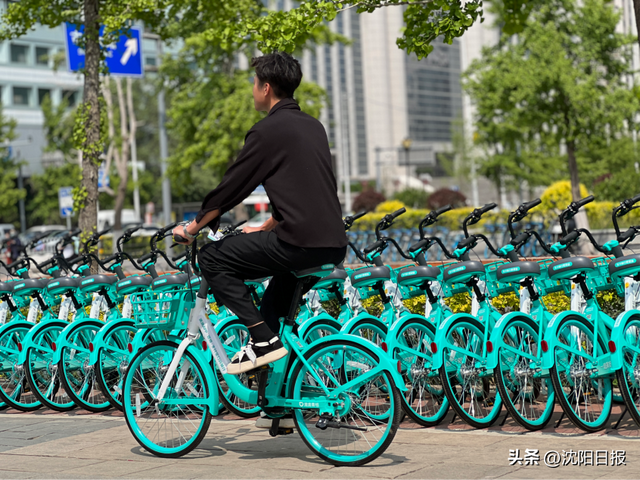 为了更好地为市民提供出行服务,沈阳滴滴青桔单车开始旧车置换新车的"