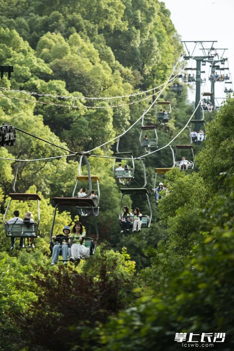 与长沙一起走过的30年,岳麓山原有索道载满了很多人的故事,也成为很多
