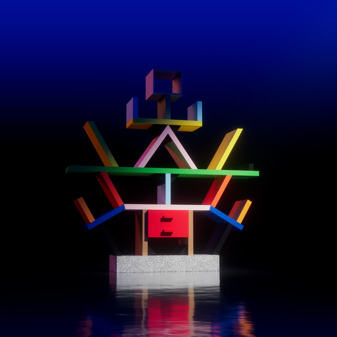 carlton shelf 卡尔顿置物架 ettore sottsass 埃托雷·索特萨斯,1981