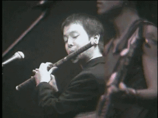 1994年，25岁的窦唯在香港红磡演出现场