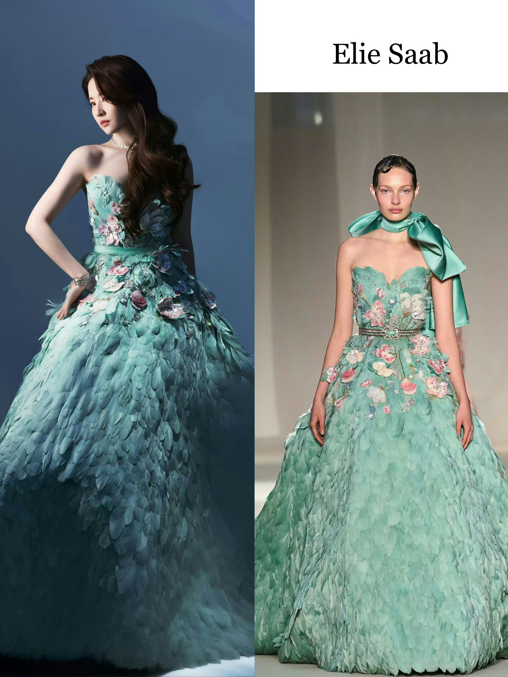 高定的特别之处 高定学名叫做 Haute Couture, 高级定制服装……|微博之夜|礼服|杨幂|蔡徐坤|刘亦菲_新浪新闻