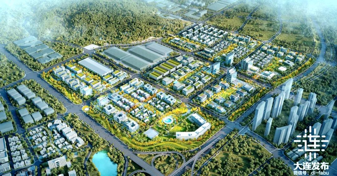 发力奔跑正向着中国"第五谷"的目标大连数谷项目总投资约150亿元的