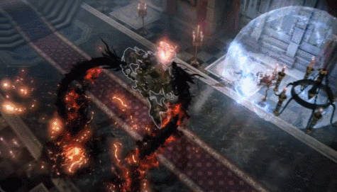 几乎每场BOSS战都会有独特的机制设计，“交互感”相当强