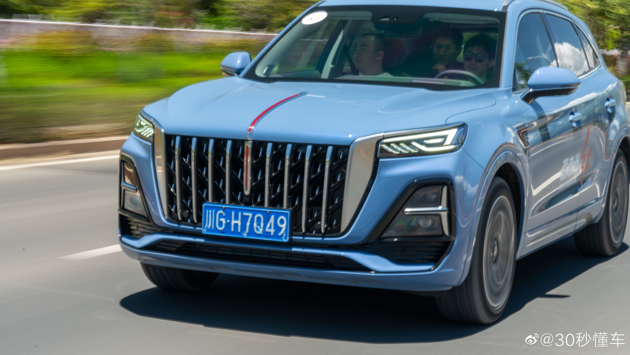 20t零百77sb级suv天花板新红旗hs5动力升级品质加倍近日