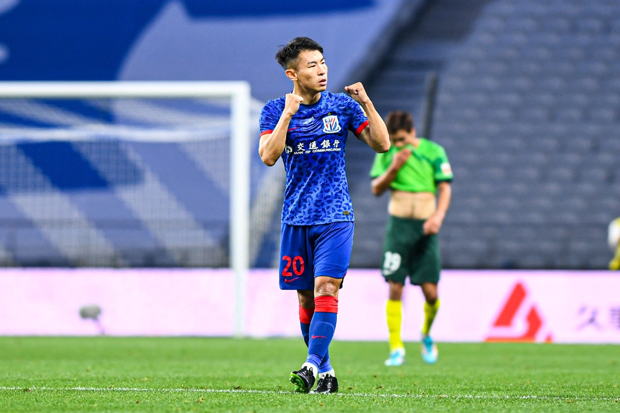 于汉超是本赛季申花第一射手.