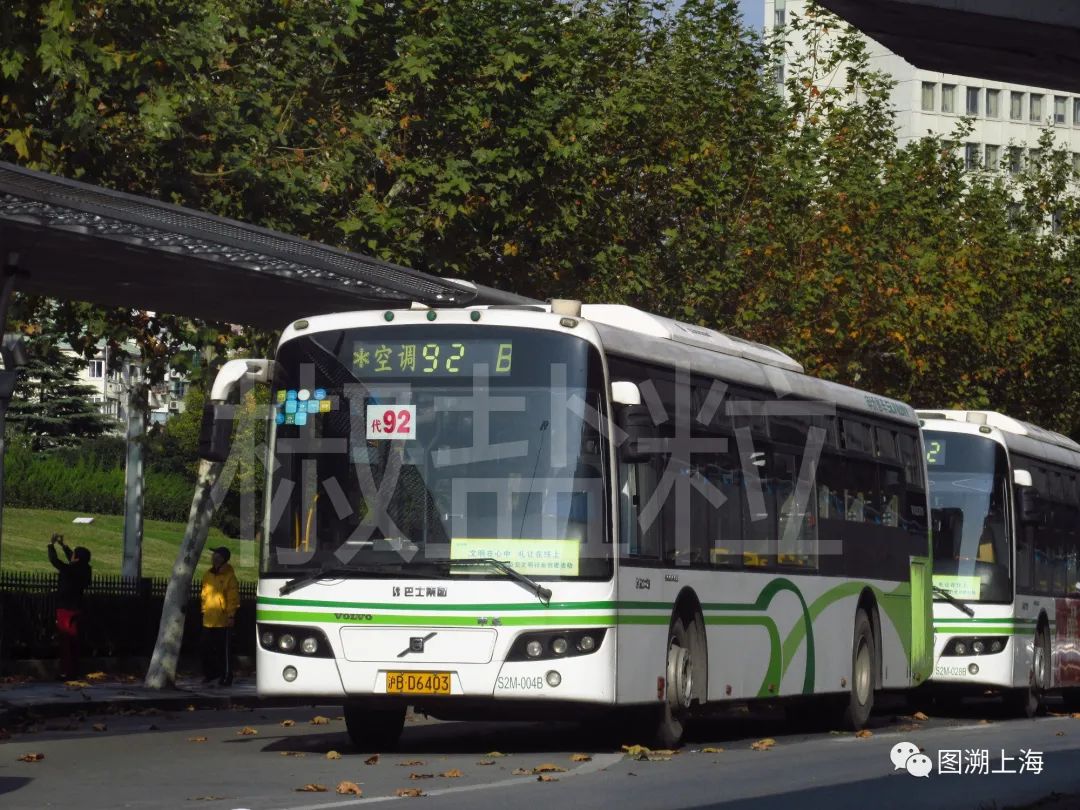 92路(92路b线代车)swb6120v6le(s2m)型客车,上海体育场@中山南二路(魏