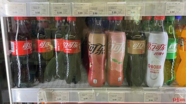 2023年5月18日，四川成都的见福便利店售价3.8元/瓶的可口可乐