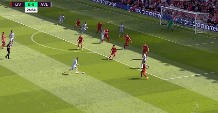 路易斯传中，拉姆齐后点抢点破门。