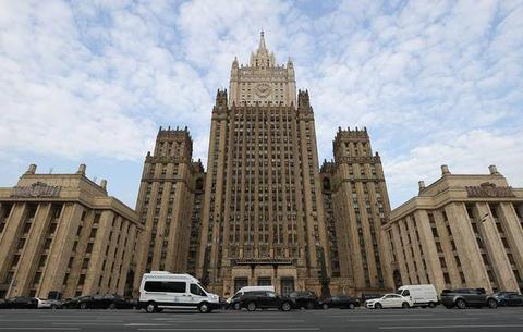 俄罗斯外交部大楼 资料图 图自塔斯社