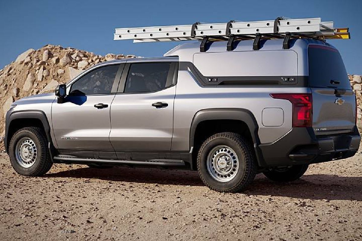 雪佛兰电动皮卡曝光皮卡装电动机是真风口还是伪需求