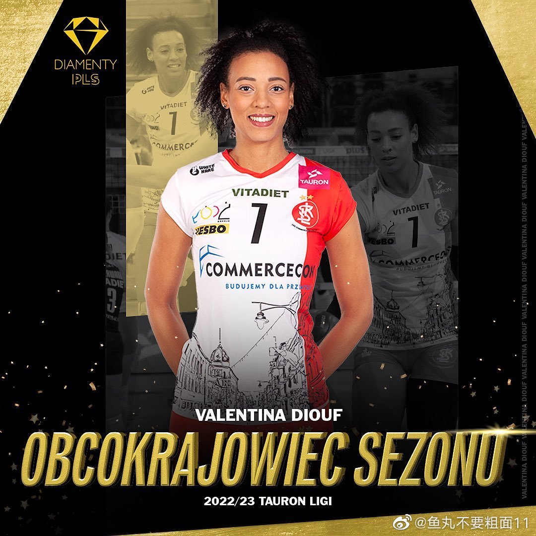 意大利🇮🇹接应迪乌夫被评为2022-2023赛季波兰🇵🇱女排联赛最佳……|意大利|迪乌夫|波兰_新浪新闻