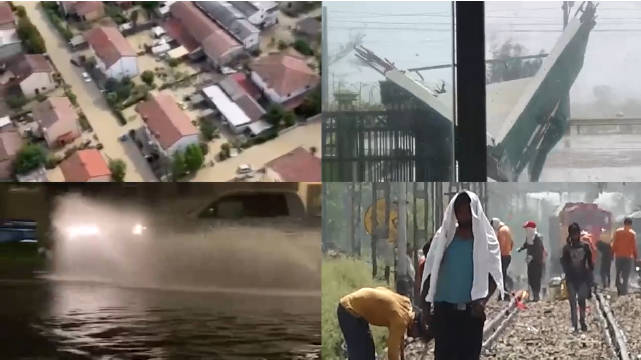 极端天气频繁肆虐全球多地|世界气象组织|气象灾害|气象预警|暴雨|风灾_新浪新闻