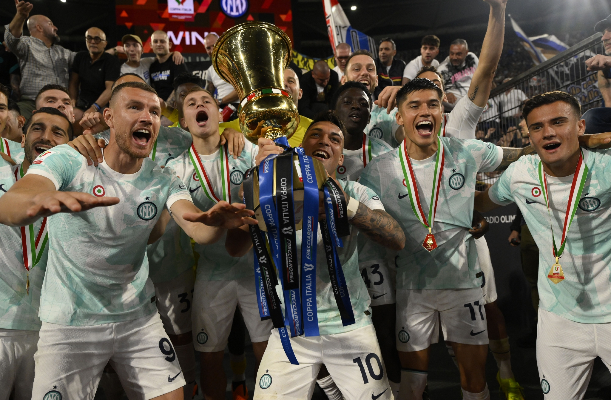 足球——意大利杯:国际米兰夺冠__财经头条