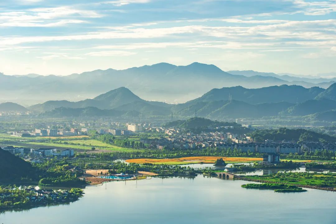 浙江杭州萧山湘湖景区.图片来源:视觉中国