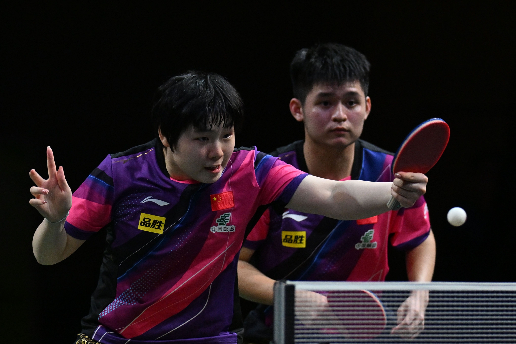 乒乓球——世乒赛:林诗栋/蒯曼无缘混双决赛__财经头条