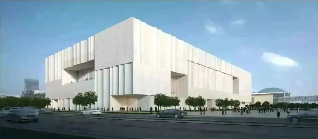 上海博物馆东馆外立面(效果图)