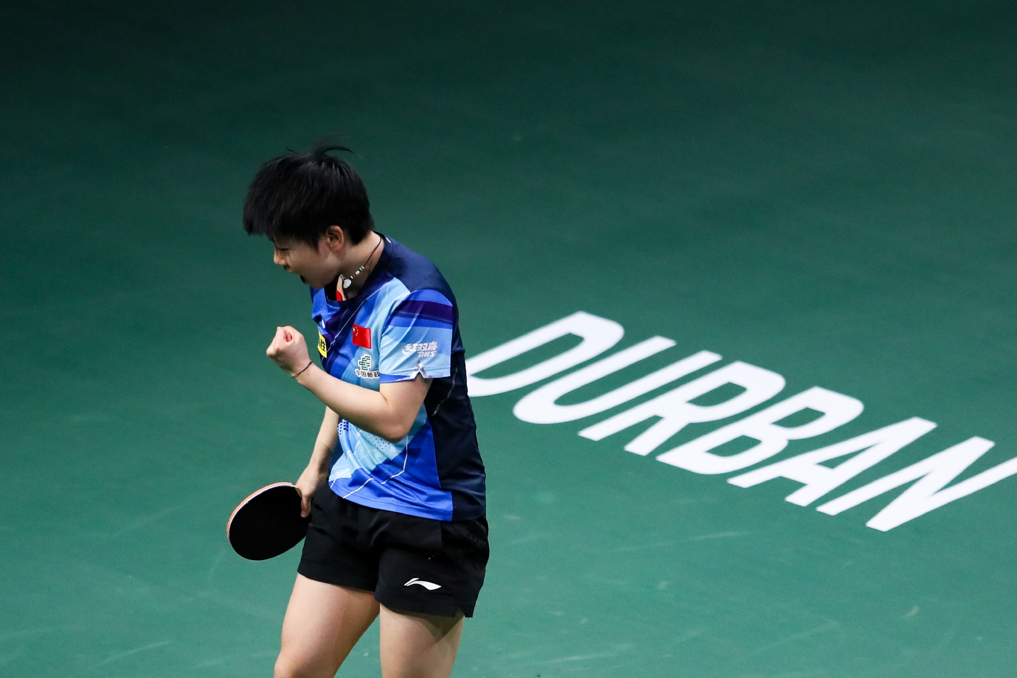 乒乓球——世乒赛:孙颖莎晋级女单决赛__财经头条