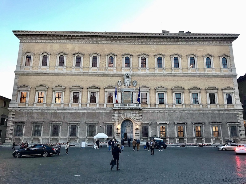 法国罗马学院，法尔内塞宫（Palais Farnèse/Palazzo Farnese）